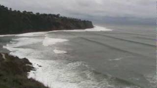 Big Surf at the Cove Palos Verdes 21 January 2010 [upl. by Annirok]