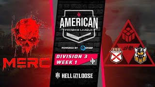 Competitive HLL  APL Div 3 Week 1  Merc vs 250 Hell Bees Utah Chapel  Commentary [upl. by Hashim]