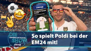 Gegen Podolski tippen und gewinnen [upl. by Llertnac]