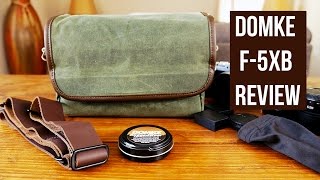 DOMKE CAMERA BAG REVIEW  DOMKE F5XB [upl. by Meggy]