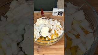 Potato Salad w beets for sweet amp hatch chilies for spice potatosalad recipeideas cookingchannel [upl. by Randolph]