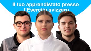 Il tuo apprendistato presso l’Esercito svizzero [upl. by Aenel326]