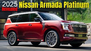 2025 Nissan Armada Platinum Reserve Revealed [upl. by Joon874]