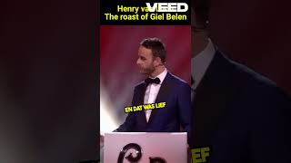 Henry van Loon  The roast of Giel Belen comedy funny shorts grappig roast comedycentral [upl. by Walworth365]