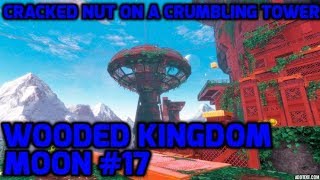 Super Mario Odyssey  Wooded Kingdom Moon 17  Cracked Nut on a Crumbling Tower [upl. by Mintun]