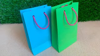 💚Bolsas de PAPEL para Regalo 🎁 Fáciles de hacer  MUNDO DE LAS MANUALIDADES [upl. by Beulah427]