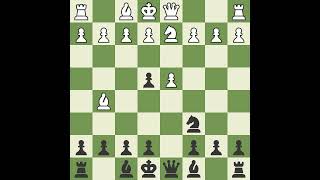 Queens Pawn Opening Zukertort Chigorin Variation chessshorts chess [upl. by Eireva]