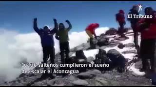 Cuatro salteños y el sueño del Aconcagua [upl. by Ladiv]