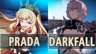 GBVSR🔥Prada Cagliostro Vs Darkfall Lucilius🔥 High Level Gameplay [upl. by Celeski]