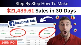 Proof 21439 Sales In 30 Days Using Affiliate Marketing Facebook Ads 2024 [upl. by Nileuqcaj]