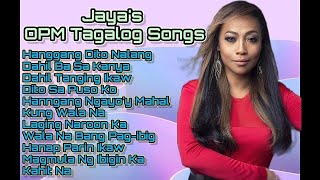 Jaya OPM Tagalog Songs  Top Tagalog Acoustic Songs Of All Time [upl. by Shayna180]