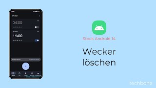 Wecker löschen Android 14 [upl. by Anonyw]