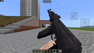 Kalashnikov AK101 w CoD Black Ops 6 AK74 Animation  3d guns addon  Minecraft Bedrock Edition [upl. by Glyn]