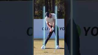 Rory McIlroys powerful driver swing Slow motion How to transfer your weight [upl. by Ahseram]