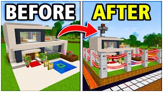 How to make the SAFEST House in Minecraft Tutorial [upl. by Arnuad]