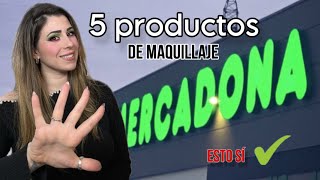 Maquillaje MERCADONA  5 productos que SÍ merecen la pena [upl. by Rather]