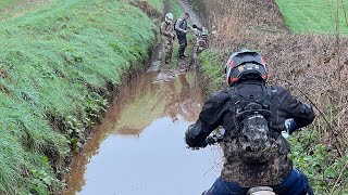 South Devon legal unmetalled roads ride out  Gloucestershire TRF [upl. by Bosson]