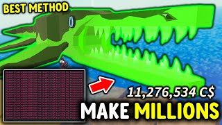 New FASTEST WAY To Make MILLIONS For ALL PLAYERS in Roblox Fisch [upl. by Treble]