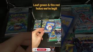 Leaf green amp fire red holos we’re legit [upl. by Page]