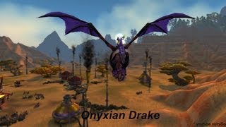 Mount Onyxian Drake  World of Warcraft [upl. by Bekaj]