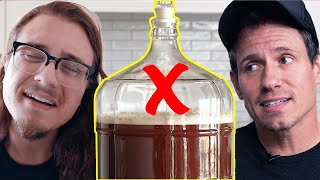 Reacting to How to Brew Your First Homemade Beer by Joshua Weissman [upl. by Eshelman251]