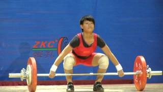 Yu Linglong CHN World Weightlifting Champion [upl. by Ilyak]