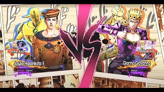 quotHighStakes Battle Josuke vs Giorno  JoJos AllStar Battle R PS5quot [upl. by Eniotna]