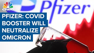 Pfizer Booster dose of Covid vaccine neutralizes omicron variant [upl. by Ayotyal]