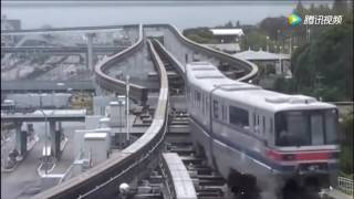 Osaka monorail in Japan amazing track [upl. by Nareht]