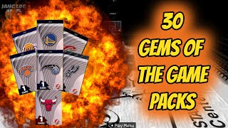 I OPENED 30 GEMS OF THE GAME PACKS [upl. by Safire]