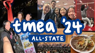 TMEA ALLSTATE 2024 VLOG [upl. by Aiksa]