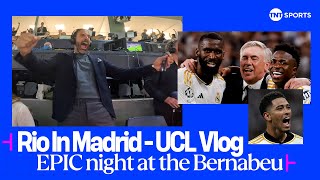 RIO IN MADRID ⚪🔥  Joselu goal reactions celebrating with Rüdiger embracing Bellingham amp MORE [upl. by Ynattir]