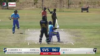 MiLC T20 Highlights Silicon Valley Strikers vs Golden State Grizzlies [upl. by Anasor]