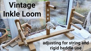 Vintage Inkle Loom making it work amp exploring the history of this style [upl. by Luther]