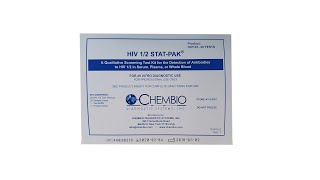 HIV 12 STATPAK® Assay Rapid HIV Test in 3 Easy Steps [upl. by Eniwtna]