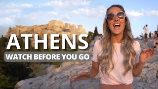 Athens Greece  10 Things You Need To Know ☀️ [upl. by Nyrhtac]