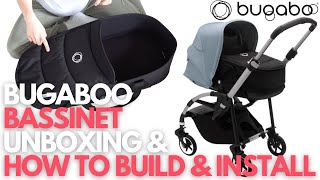 BUGABOO BASSINET  Unboxing amp How To Assemble Guide  Is it the perfect Bassinet for your baby [upl. by Adnavoj]