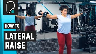 How To Do Lateral Raises [upl. by Libys]