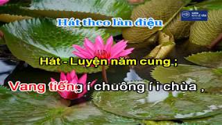 Karaoke Hát Chèo  Ngôi Chùa Quê Hương  SL  Đình Cương [upl. by Novhaj]