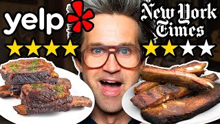 Yelp Review vs Food Critic Taste Test [upl. by Noirad]