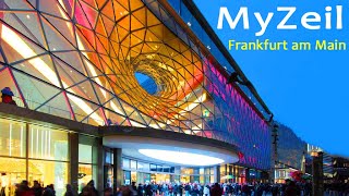 Frankfurt Main  Shopping center MyZeil HD Einkaufszentrum MyZeil  PalaisQuartier [upl. by Kayne366]