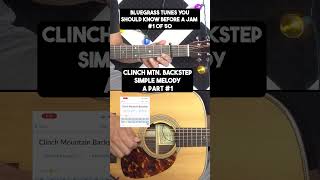 How to Play Clinch Mountain Backstep on Guitar Beginner Bluegrass Guitar Lesson [upl. by Hauger477]