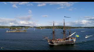 The Swedish Sail Ship Götheborg [upl. by Sapphera]