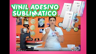 como fazer vinil adesivo sublimatico [upl. by Nawd]