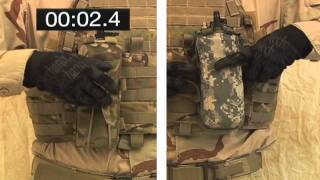 High Ground  SingleHand DropDown PRC152 Pouch [upl. by Aneehsit]