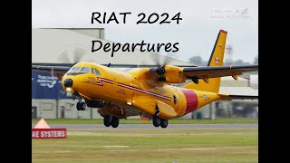 RIAT 2024 Departures [upl. by Fitzgerald]