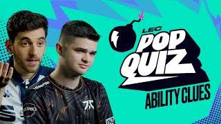 Ability Clues  LEC Pop Quiz  2023 Summer [upl. by Rexferd91]