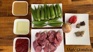 Recette Mafé Kandja Mafé aux Gombos [upl. by Vasili100]