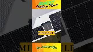 One of worlds biggest batteries being built in Queensland to store solar energy [upl. by Wendie]