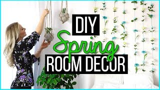 DIY SPRING ROOM DECOR  Pinterest inspired TheBeauty2go [upl. by Fechter]